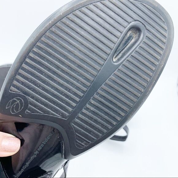 Aravon New‎ Balance Combination Last Black Leather Sandals 11 Narrow - Picture 11 of 12